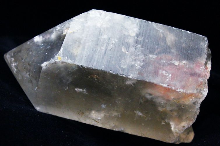 シトリン レムリアンシード水晶 原石 ミナスジェライス州コリント産 ※証明書付き[T370-4834] 2枚目