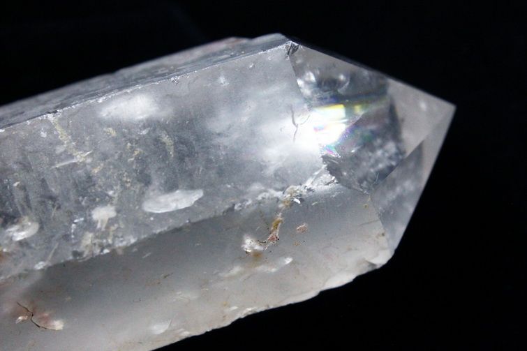 シトリン レムリアンシード水晶 原石 ミナスジェライス州コリント産 ※証明書付き[T370-4835] 2枚目