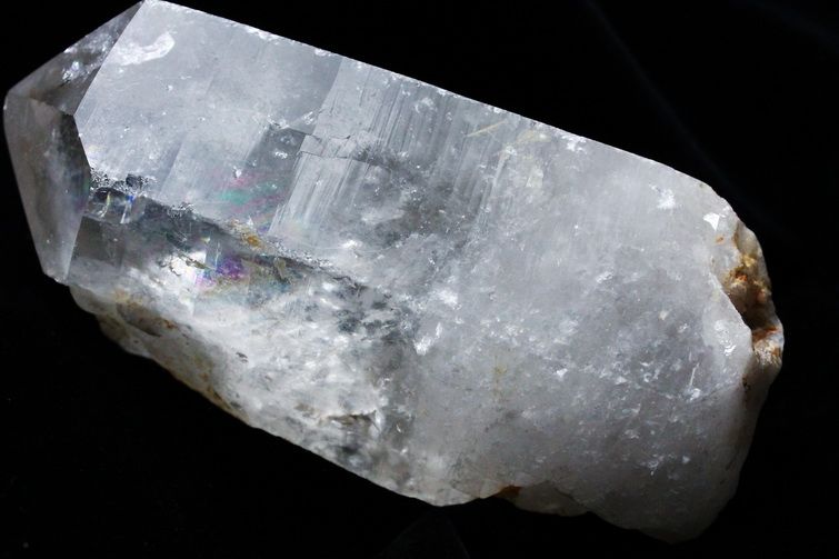 シトリン レムリアンシード水晶 原石 ミナスジェライス州コリント産 ※証明書付き[T370-4839] 3枚目