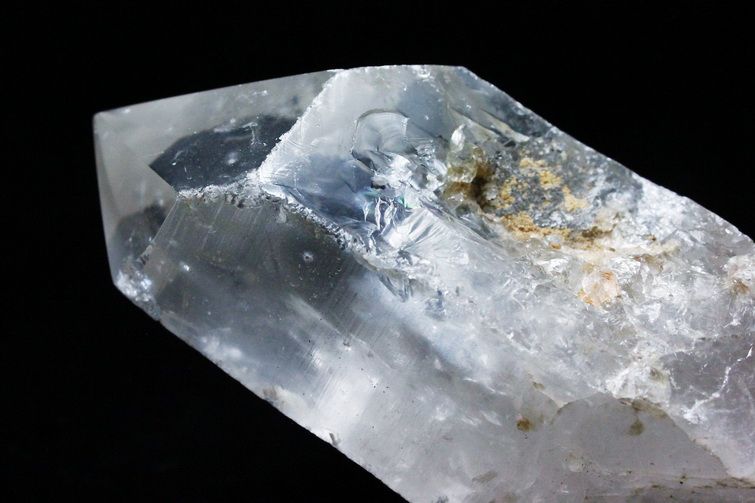 シトリン レムリアンシード水晶 原石 ミナスジェライス州コリント産 ※証明書付き[T370-4840] 3枚目