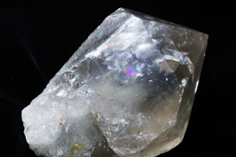 シトリン レムリアンシード水晶 原石 ミナスジェライス州コリント産 ※証明書付き[T370-4844] 2枚目