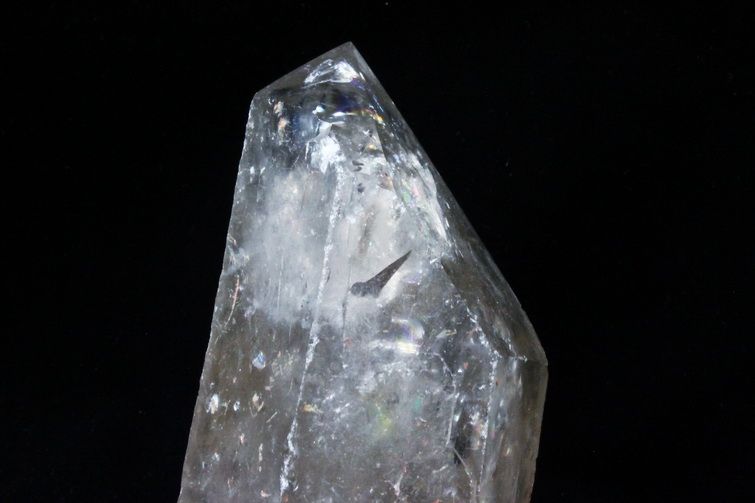 シトリン レムリアンシード水晶 原石 ミナスジェライス州コリント産 ※証明書付き[T370-4855] 2枚目