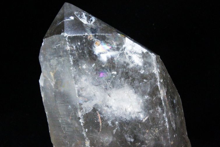 シトリン レムリアンシード水晶 原石 ミナスジェライス州コリント産 ※証明書付き[T370-4855] 3枚目