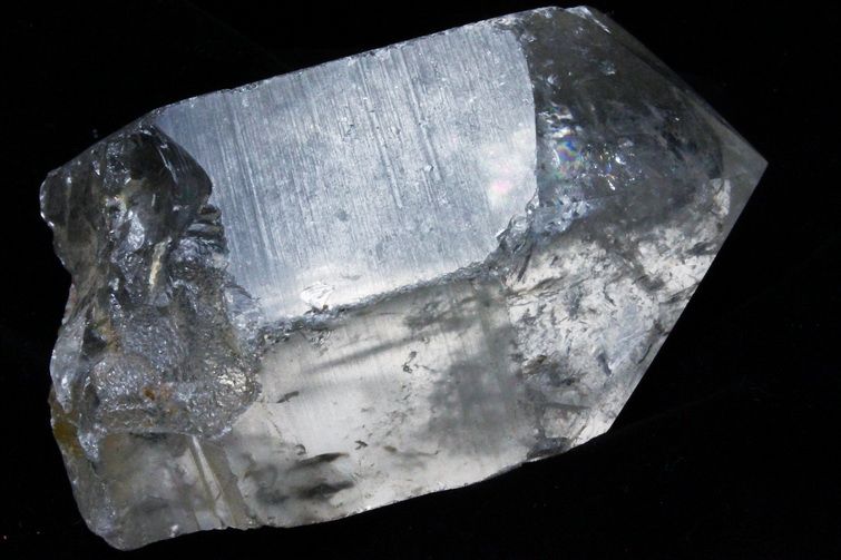 シトリン レムリアンシード水晶 原石 ミナスジェライス州コリント産 ※証明書付き[T370-4856] 2枚目