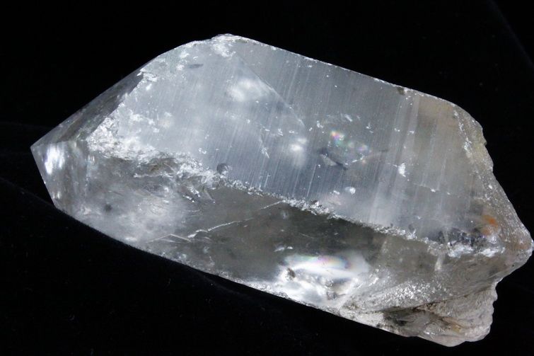 シトリン レムリアンシード水晶 原石 ミナスジェライス州コリント産 ※証明書付き[T370-4856] 3枚目