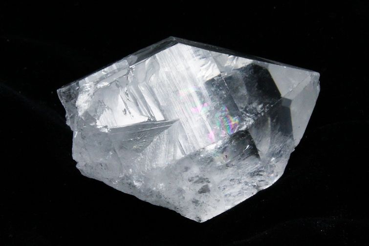 レムリアンシード 虹入り 水晶 原石 ミナスジェライス州コリント産 ※証明書付き[T370-4867] 2枚目