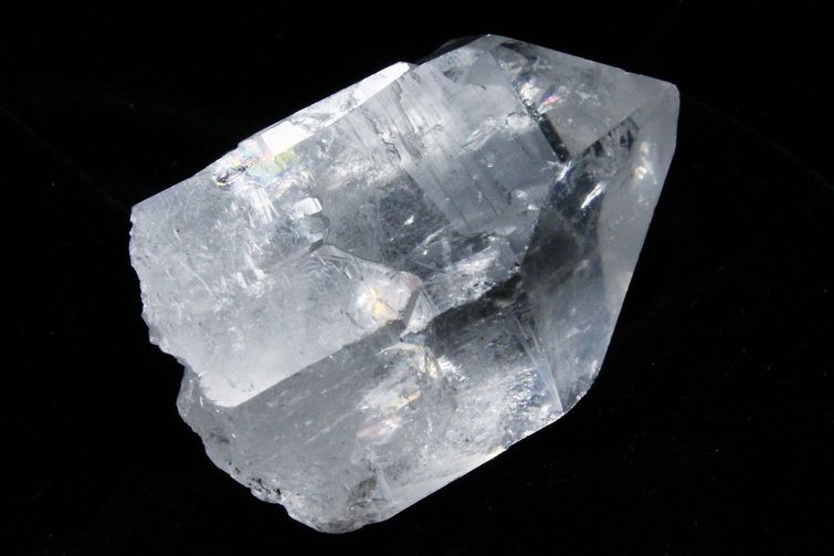 レムリアンシード 虹入り 水晶 原石 ミナスジェライス州コリント産 ※証明書付き[T370-4867] 3枚目