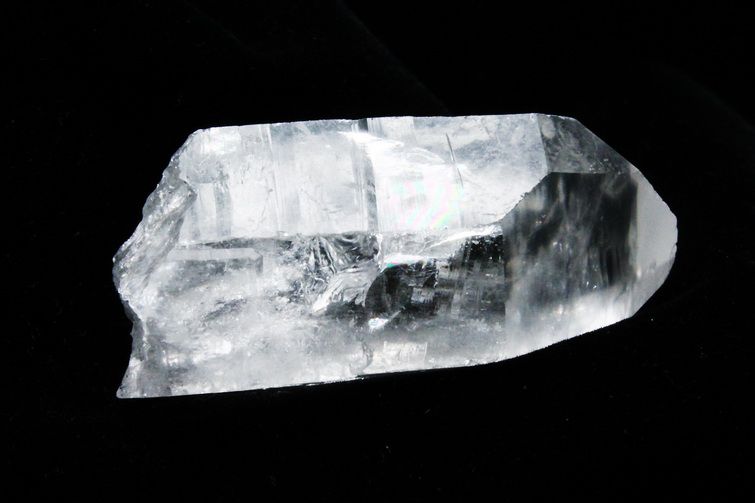 レムリアンシード 虹入り 水晶 原石 ミナスジェライス州コリント産 ※証明書付き[T370-4869] 2枚目