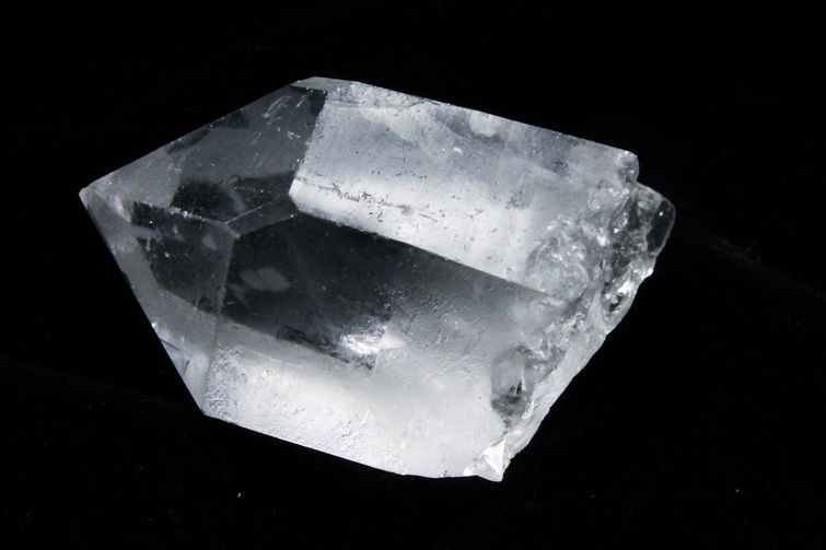 レムリアンシード水晶 ダブルポイント 原石 ミナスジェライス州コリント産 ※証明書付き[T370-4872] 3枚目