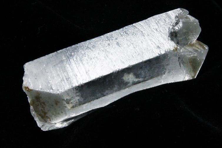 レムリアンシード水晶 ダブルポイント 原石 ミナスジェライス州コリント産 ※証明書付き[T370-4875] 2枚目