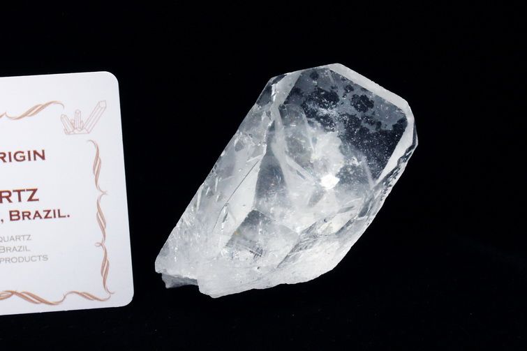 レムリアンシード クォーツインクォーツ 原石 ミナスジェライス州コリント産 ※証明書付き[T370-4900] 1枚目