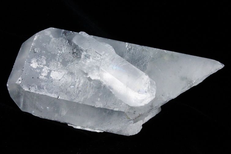 レムリアンシード クォーツインクォーツ 原石 ミナスジェライス州コリント産 ※証明書付き[T370-4900] 3枚目