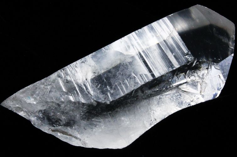 レムリアンシード水晶 原石 ミナスジェライス州コリント産 ※証明書付き[T370-4917] 2枚目