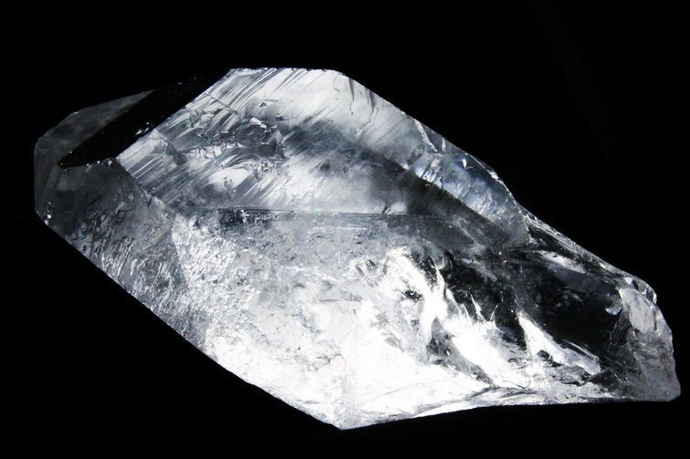 レムリアンシード水晶 原石 ミナスジェライス州コリント産 ※証明書付き[T370-4918] 2枚目