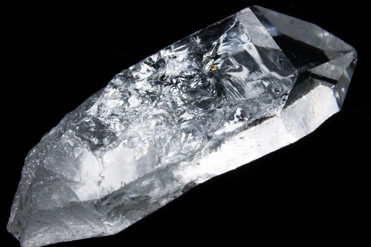 レムリアンシード水晶 原石 ミナスジェライス州コリント産 ※証明書付き[T370-4922] 2枚目