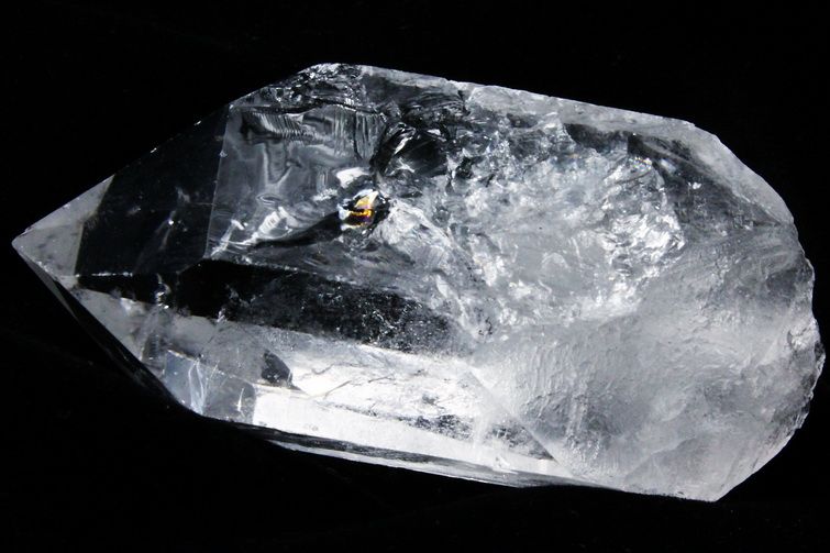 レムリアンシード水晶 原石 ミナスジェライス州コリント産 ※証明書付き[T370-4922] 3枚目