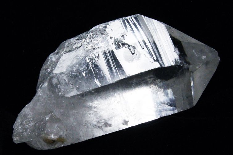 レムリアンシード水晶 原石 ミナスジェライス州コリント産 ※証明書付き[T370-4928] 3枚目