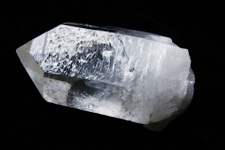 レムリアンシード水晶 原石 ミナスジェライス州コリント産 ※証明書付き[T370-4929] 3枚目