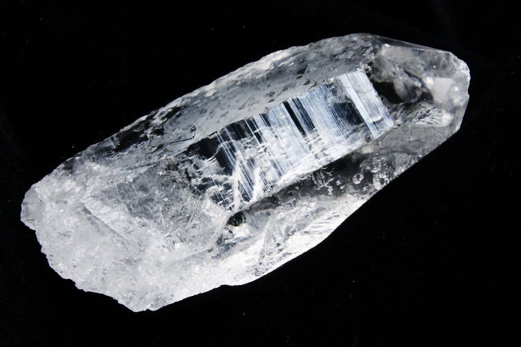 レムリアンシード水晶 原石 ミナスジェライス州コリント産 ※証明書付き[T370-4933] 2枚目