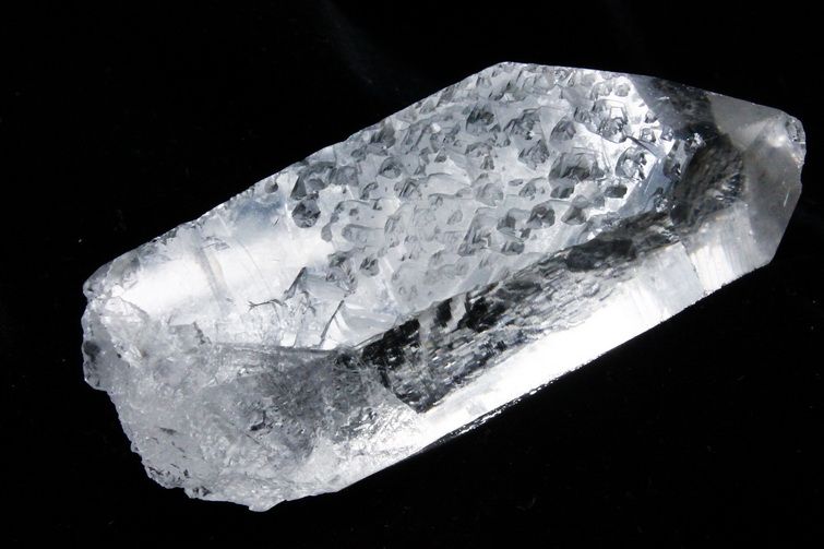 レムリアンシード水晶 原石 ミナスジェライス州コリント産 ※証明書付き[T370-4933] 3枚目