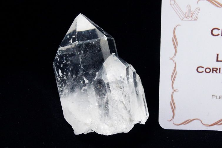 レムリアンシード水晶 原石 ミナスジェライス州コリント産 ※証明書付き[T370-4934] 1枚目