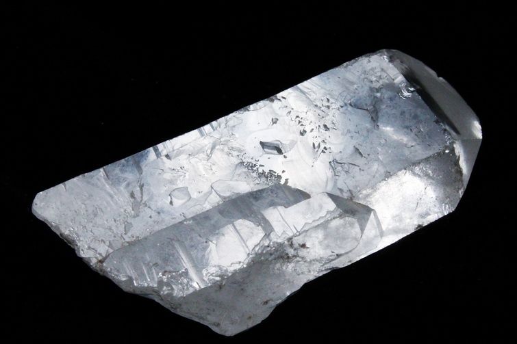 レムリアンシード水晶 原石 ミナスジェライス州コリント産 ※証明書付き[T370-4942] 2枚目