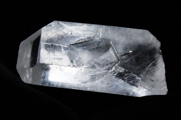 レムリアンシード水晶 原石 ミナスジェライス州コリント産 ※証明書付き[T370-4954] 3枚目