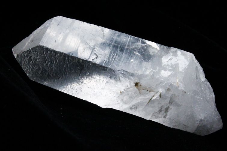 レムリアンシード水晶 原石 ミナスジェライス州コリント産 ※証明書付き[T370-4967] 3枚目