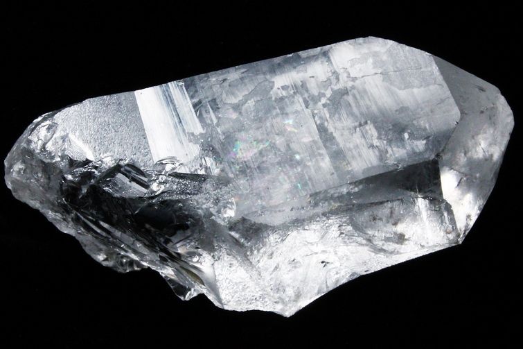 レムリアンシード水晶 原石 ミナスジェライス州コリント産 ※証明書付き[T370-4973] 3枚目