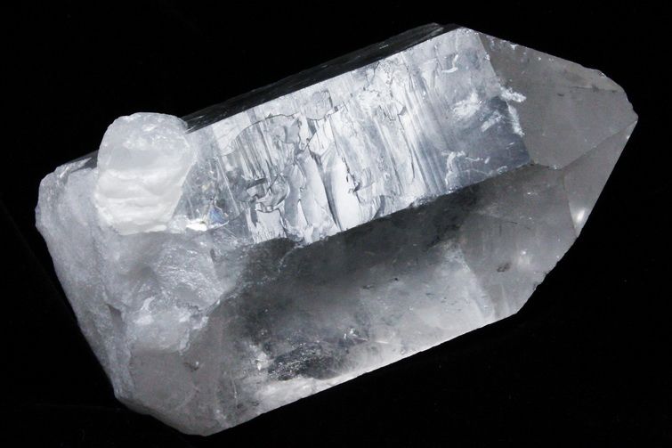 レムリアンシード水晶 原石 ミナスジェライス州コリント産 ※証明書付き[T370-4975] 3枚目