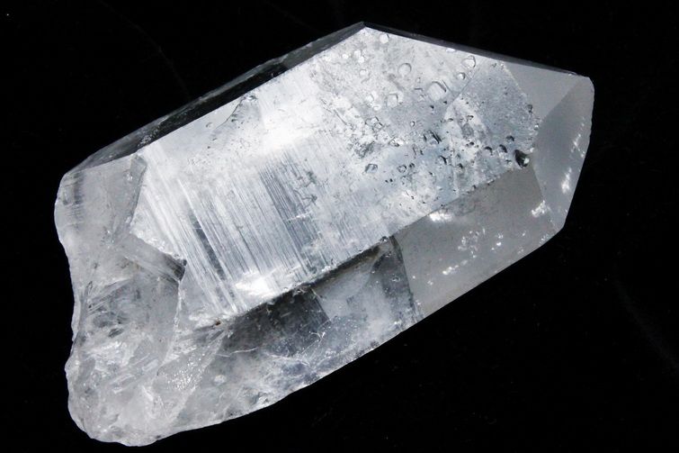 レムリアンシード水晶 原石 ミナスジェライス州コリント産 ※証明書付き[T370-4980] 2枚目