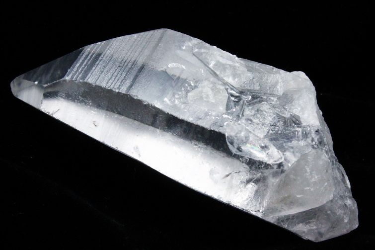 レムリアンシード水晶 原石 ミナスジェライス州コリント産 ※証明書付き[T370-4981] 3枚目