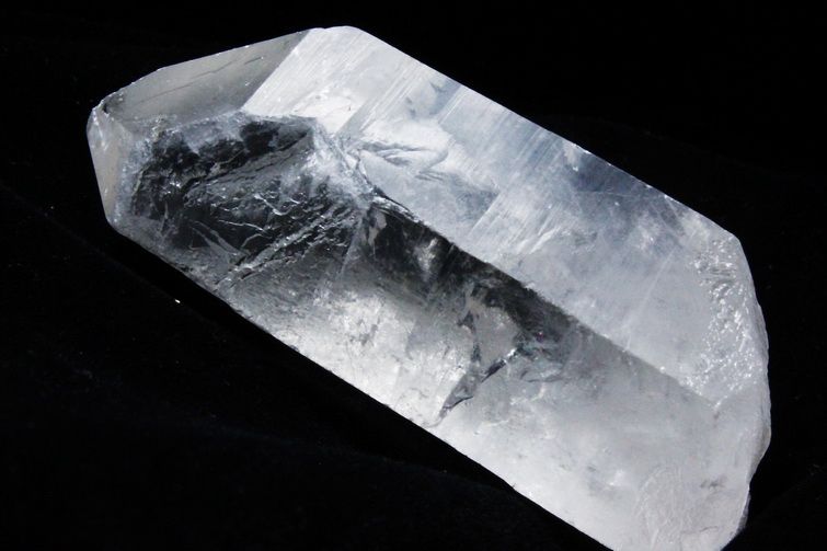 レムリアンシード水晶 原石 ミナスジェライス州コリント産 ※証明書付き[T370-4983] 3枚目