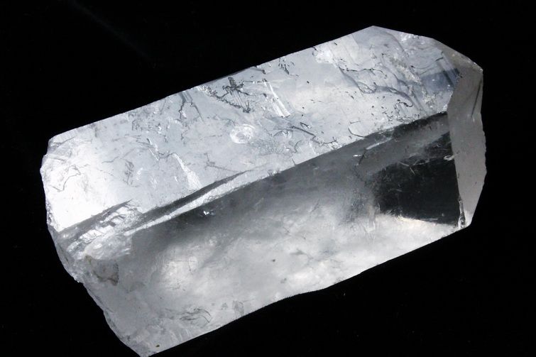 レムリアンシード水晶 原石 ミナスジェライス州コリント産 ※証明書付き[T370-4987] 2枚目