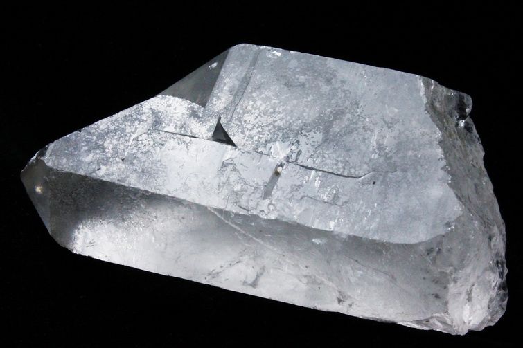 レムリアンシード水晶 原石 ミナスジェライス州コリント産 ※証明書付き[T370-4987] 3枚目