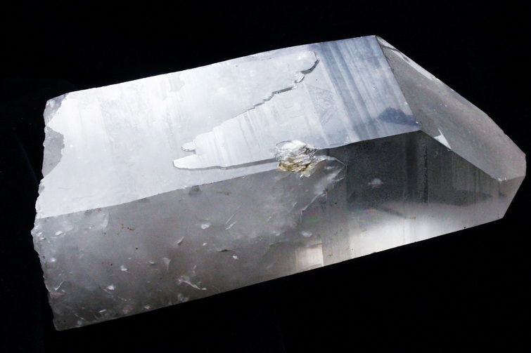 レムリアンシード水晶 原石 ミナスジェライス州コリント産 ※証明書付き[T370-4989] 2枚目