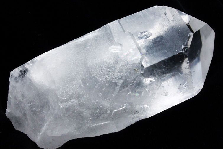 レムリアンシード 虹入り 水晶 原石 ミナスジェライス州コリント産 ※証明書付き[T370-5014] 3枚目