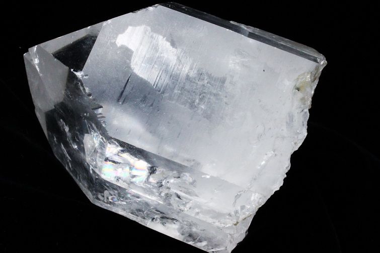 レムリアンシード 虹入り 水晶 原石 ミナスジェライス州コリント産 ※証明書付き[T370-5016] 3枚目