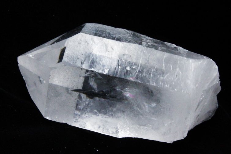 レムリアンシード 虹入り 水晶 原石 ミナスジェライス州コリント産 ※証明書付き[T370-5018] 3枚目