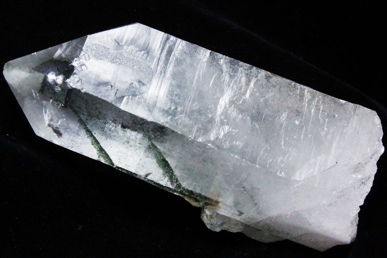 レムリアンシード ファントム水晶 原石 ミナスジェライス州コリント産 ※証明書付[T370-5020] 3枚目