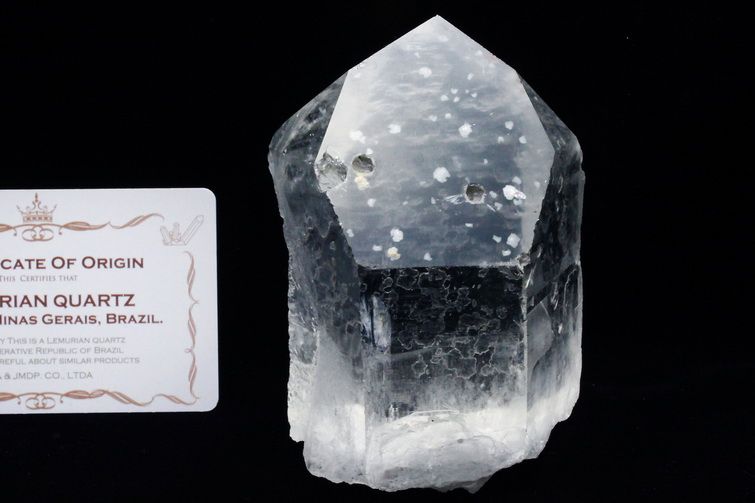 ★(黒狗皐羅！)雷水晶(レムリアンシード) ポイントE(SA) レムリアンシード水晶 原石 ミナスジェライス州コリント産 ※証明書付き