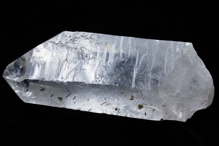 レムリアンシード水晶 原石 ミナスジェライス州コリント産 ※証明書付き[T370-5025] 3枚目