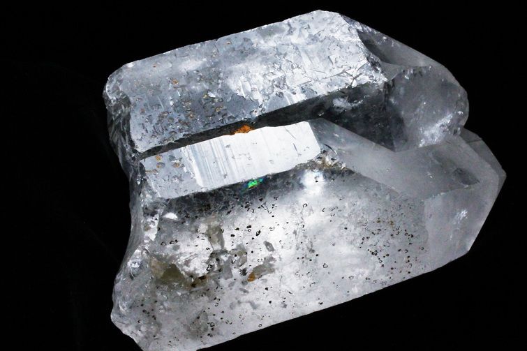 レムリアンシード水晶 原石 ミナスジェライス州コリント産 ※証明書付き[T370-5026] 2枚目