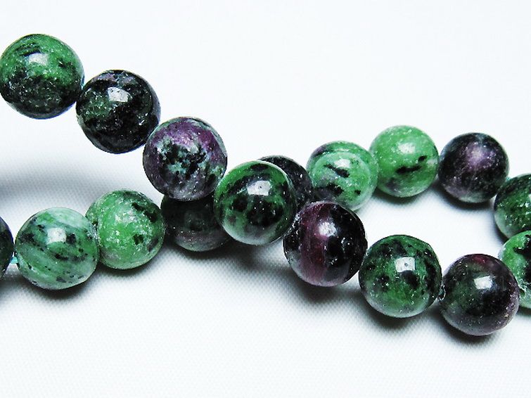 ルビーインゾイサイト ブレスレット 11mm [t372-3099] 2枚目