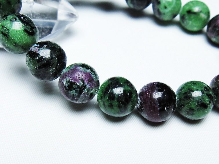 ルビーインゾイサイト ブレスレット 11mm [t372-3099] 3枚目