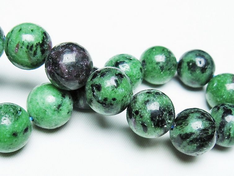 ルビーインゾイサイト ブレスレット 13mm [t372-3430] 2枚目