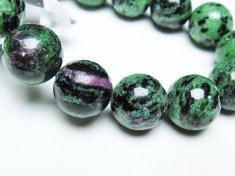 ルビーインゾイサイト ブレスレット 15mm [t372-3532] 3枚目