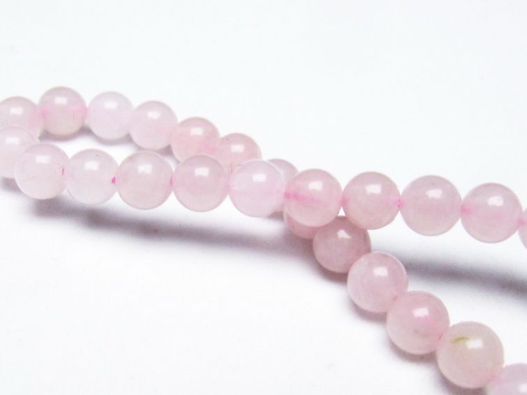 ローズクォーツ ブレスレット 6mm [T373-5594] 2枚目