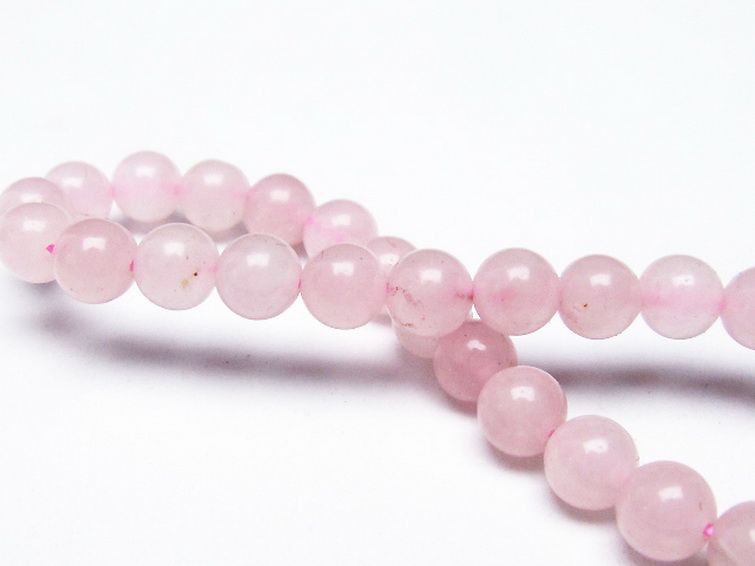 ローズクォーツ ブレスレット 6mm [T373-5608] 2枚目