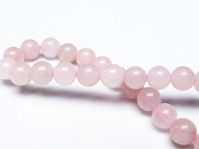 ローズクォーツ ブレスレット 6mm [T373-5614] 2枚目